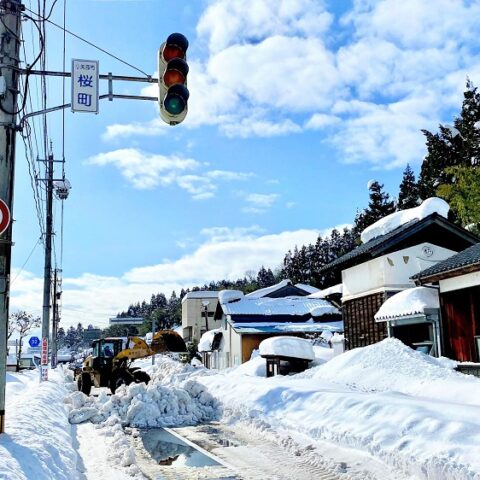 除雪作業