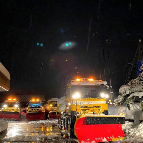 除雪作業