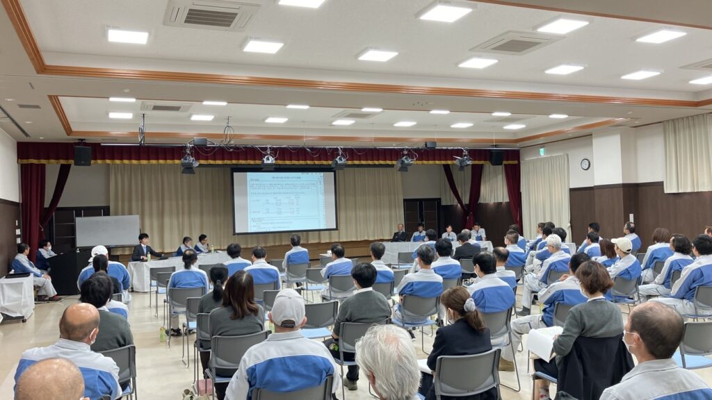 ㈱野手グループ 令和6年来期改善計画発表会