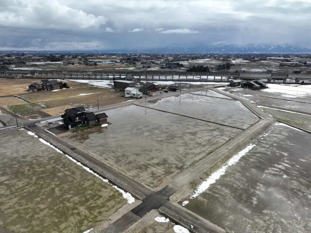 ほ場整備　芹川柳原地区　ほ場整備第３３工区工事